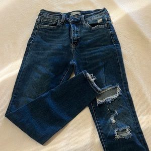 Altard state dark wash skinny jeans